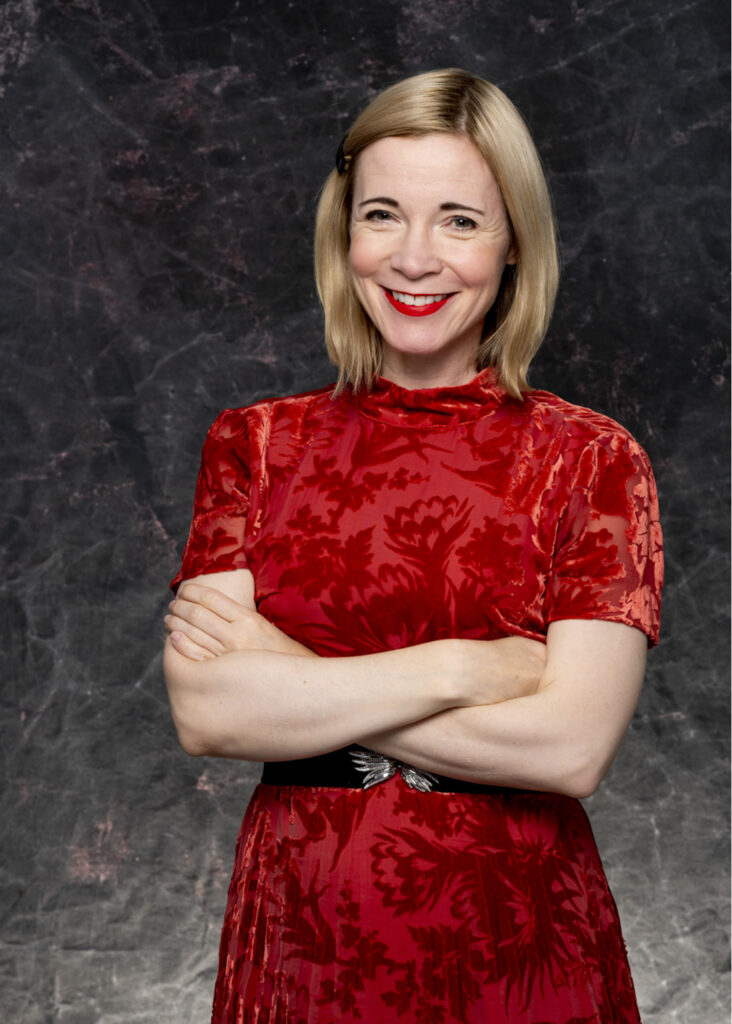 Lucy Worsley Portrait Photograph by Gullachsen