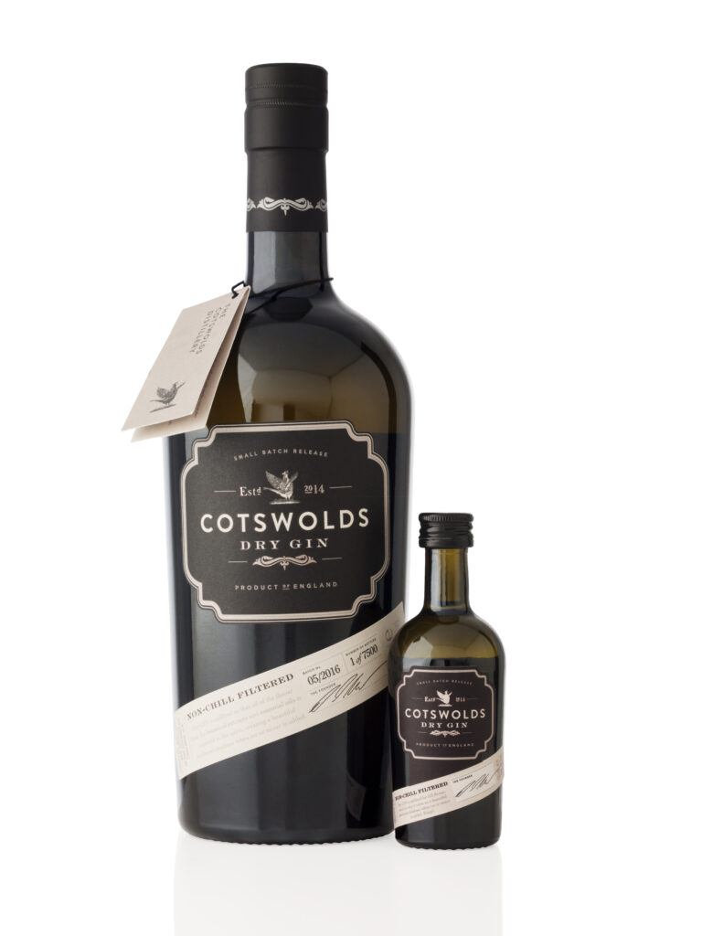 Dark bottles -Cotswolds Dry Gin